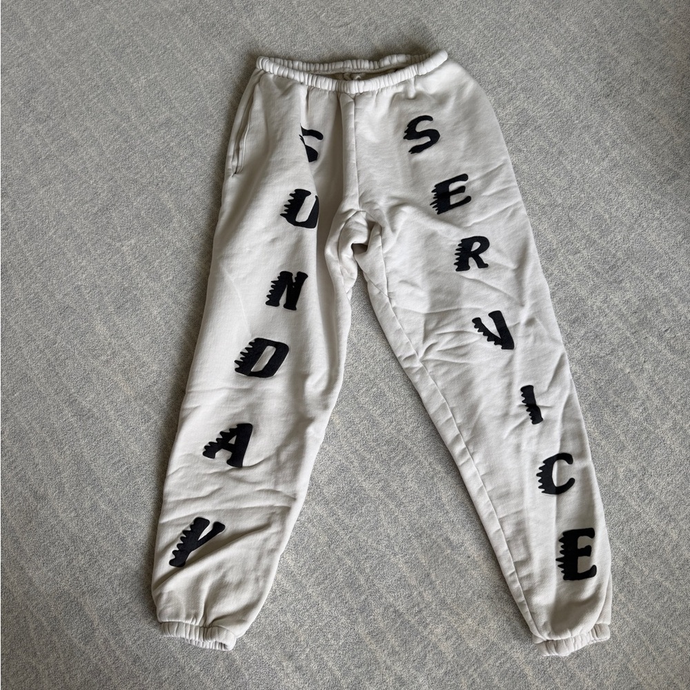 2019 REAL SUNDAY SERVICE YEEZY SWEATPANTS, L